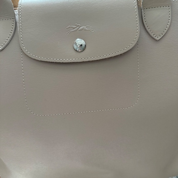 Longchamp Le Pliage City Large Coated Canvas Tote Bag - Picture 10 of 14